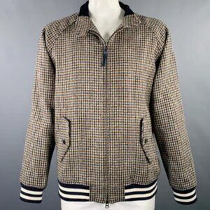 Todd Snyder x Golden Bear Houndstooth Wool Bomber